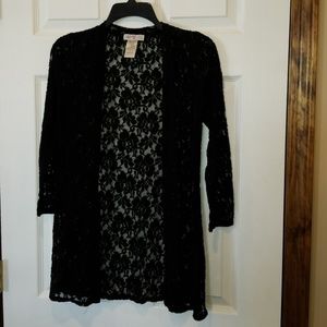 Kandi Kiss lace cardigan